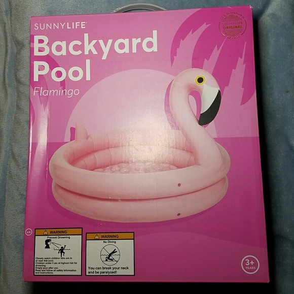 sunnylife flamingo pool